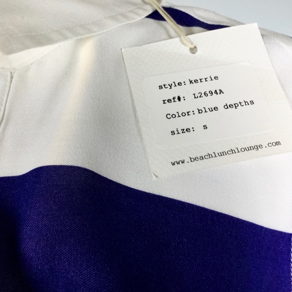 BeachLunchLounge Striped Shift Dress size S - Picture 8 of 8